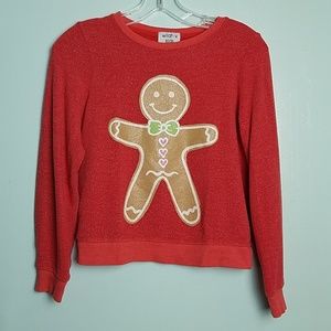 Wildfox Kids Gingerbread Man BBJ Sweater